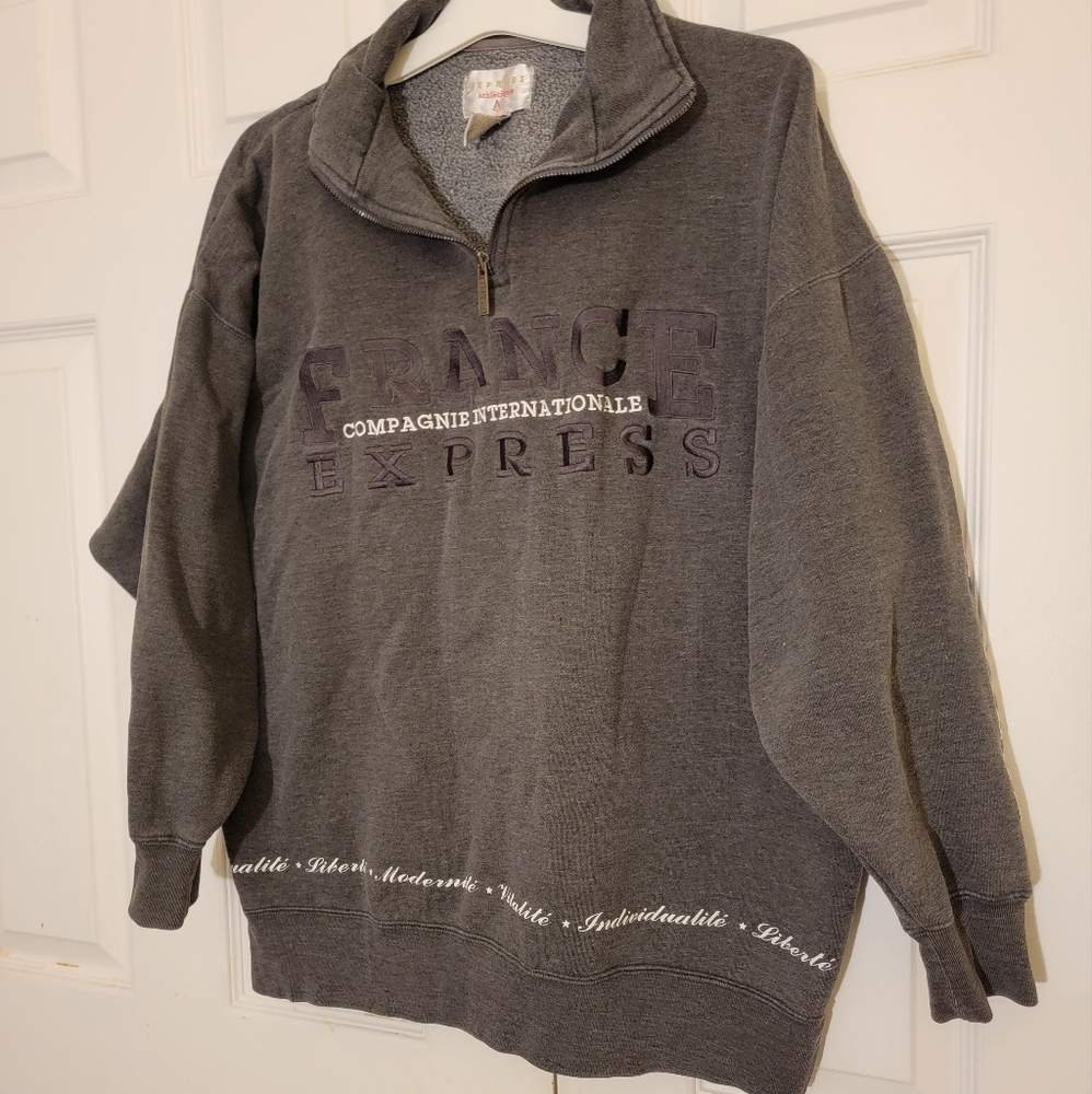 COPY - Express Athletique France Sweatshirt Grey Large